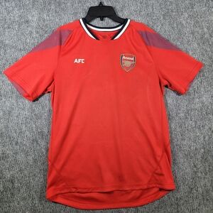 Men's Arsenal FC Football Club Soccer Jersey Shirt Red Size Medium M